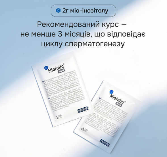 Дієтична добавка Міофолік МЕН